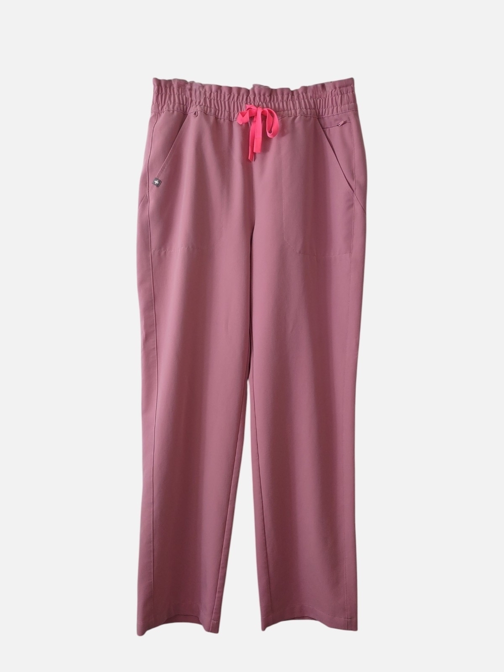 Figs Chalk Pink Davia Scrub Pant - Picture 2 of 4